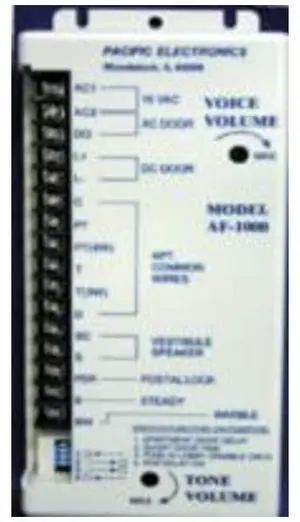 Electronics Amplifier For 3, 4, 5 Or 6 Wire Speaker Type Stations Electronics Amplifier For 3, 4, 5 Or 6 Wire Speaker Type Stations