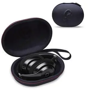 Headphones Carrying Case, Black | Compatible with Beats Studio Pro, Solo 4, Studio 3, Solo 3, Solo 2 Over-Ear Headphones Headphones Carrying Case, Black | Compatible with Beats Studio Pro, Solo 4, Studio 3, Solo 3, Solo 2 Over-Ear Headphones
