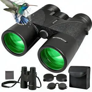 12x42 HD Binoculars for Adults, BAK4 Prism Waterproof Lightweight Binoculars with Low Light Vision for Bird Watching, Hunting, Hiking, Travel, Cruise 12x42 HD Binoculars for Adults, BAK4 Prism Waterproof Lightweight Binoculars with Low Light Vision for Bird Watching, Hunting, Hiking, Travel, Cruise
