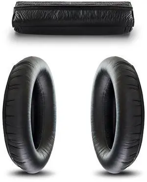Pads Compatible with Sennheiser HD280 Earpads and Headband Pad Kit Replacement for HD 280 (PRO) HMD280 Ear Pads Headphones Cushion Padding Black Pads Compatible with Sennheiser HD280 Earpads and Headband Pad Kit Replacement for HD 280 (PRO) HMD280 Ear Pads Headphones Cushion Padding Black