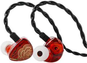 TANGZU x HBB XuanNv 2 Dynamic Driver in Ear Monitor HiFi Wired IEM | Gaming Earbuds with 3D Printed Resin Shell, Detachable 2Pin Single Crystal OFC Cable for Musician Audiophile TANGZU x HBB XuanNv 2 Dynamic Driver in Ear Monitor HiFi Wired IEM | Gaming Earbuds with 3D Printed Resin Shell, Detachable 2Pin Single Crystal OFC Cable for Musician Audiophile