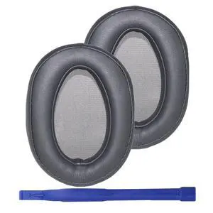 WH-H900N Replacement Ear Pads Protein PU Leather Ear Cushion Compatible with Sony WH-H900N and MDR-100ABN Headphones (Dark Grey) WH-H900N Replacement Ear Pads Protein PU Leather Ear Cushion Compatible with Sony WH-H900N and MDR-100ABN Headphones (Dark Grey)