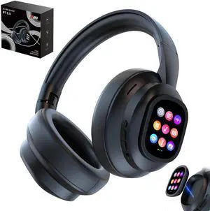 AI Smart Headphones with Detachable Screen - 115-Language Real-Time Translation, Hybrid ANC, Bluetooth 6.0, Built-in Flashlight & Photo Control for Travel, Business & Daily Use AI Smart Headphones with Detachable Screen - 115-Language Real-Time Translation, Hybrid ANC, Bluetooth 6.0, Built-in Flashlight & Photo Control for Travel, Business & Daily Use