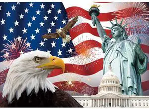 Independence Day Backdrop,7x5FT 4th of July Backdrop American Flag Background USA Flag Portrait Banner Patriotic Veterans Party Decor Supplies Independence Day Backdrop,7x5FT 4th of July Backdrop American Flag Background USA Flag Portrait Banner Patriotic Veterans Party Decor Supplies