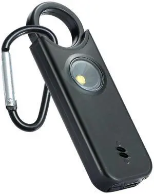 Personal Safety Alarm - 135dB Ultra Loud Siren with LED Strobe Light, USB-C Rechargeable, Compact Keychain Alarm for Women/Men, Emergency Flashlight & Vibration Alert(Black) Personal Safety Alarm - 135dB Ultra Loud Siren with LED Strobe Light, USB-C Rechargeable, Compact Keychain Alarm for Women/Men, Emergency Flashlight & Vibration Alert(Black)