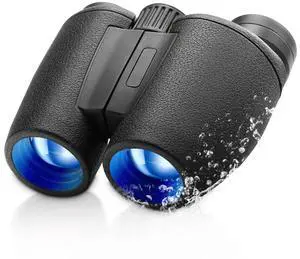 8x30 Binoculars for Adults, High Power Compact Binocular for Travel Hiking Concert Ship Cruise Hunting Bird Watching, Black Waterproof Binocular for Kid 8x30 Binoculars for Adults, High Power Compact Binocular for Travel Hiking Concert Ship Cruise Hunting Bird Watching, Black Waterproof Binocular for Kid