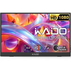 15.6 Inch 1080p FHD Ultra-Slim Laptop Monitor Second Display | IPS 1920x1080 Adjustable Kickstand, Screen Extender for PC, Mac, Tablet, Phone, Xbox, PS5, Switch USB-C & HDMI Connectivity 15.6 Inch 1080p FHD Ultra-Slim Laptop Monitor Second Display | IPS 1920x1080 Adjustable Kickstand, Screen Extender for PC, Mac, Tablet, Phone, Xbox, PS5, Switch USB-C & HDMI Connectivity