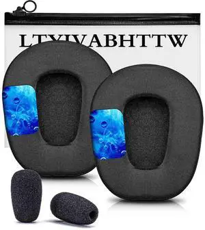 B450-XT B550-XT Kit Replacement Ear Pads Cushions - Compatible with B450 XT / B550 XT Headset I B450-XT/B550-XT Replacement Cushion Kit (Hybrid Cooling Gel Fabric) B450-XT B550-XT Kit Replacement Ear Pads Cushions - Compatible with B450 XT / B550 XT Headset I B450-XT/B550-XT Replacement Cushion Kit (Hybrid Cooling Gel Fabric)