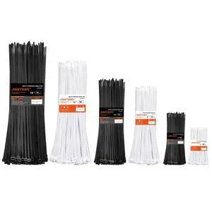 Zip Ties Assorted Size,4+6+8+12+14+18 Inch Double Sided Toothed,100 LBS Tensile Strength Heavy Duty Cable Wire Ties With Self-Locking Adjustable Durable Nylon Tie Wraps for Indoor Outdoor400 Pack Zip Ties Assorted Size,4+6+8+12+14+18 Inch Double Sided Toothed,100 LBS Tensile Strength Heavy Duty Cable Wire Ties With Self-Locking Adjustable Durable Nylon Tie Wraps for Indoor Outdoor400 Pack