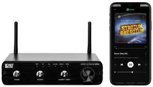 Nero Stream WRA: Outdoor Amplifier w/App Control (100W x 2), Stream Spotify, Tidal & More, IP64 Weatherproof, Class D Compact Design, EQ Control, Ideal for Backyards & Patios Nero Stream WRA: Outdoor Amplifier w/App Control (100W x 2), Stream Spotify, Tidal & More, IP64 Weatherproof, Class D Compact Design, EQ Control, Ideal for Backyards & Patios