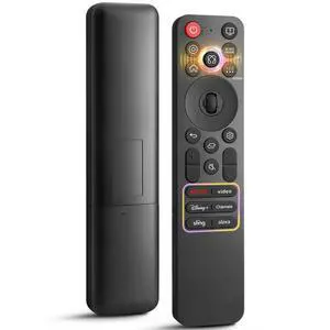MR25GA for LG-Smart-TV-Magic-Remote-Control Replacement with | AI VoiceAir Mouse Pointer6 ShortcutsHigh strengthHigh-quality ABS materialFingerprint resistantNon-slip MR25GA for LG-Smart-TV-Magic-Remote-Control Replacement with | AI VoiceAir Mouse Pointer6 ShortcutsHigh strengthHigh-quality ABS materialFingerprint resistantNon-slip