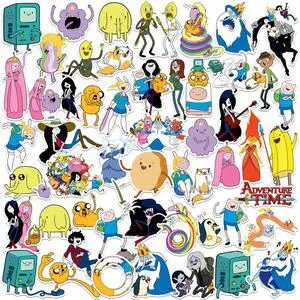 Adventure Time Characters 50 Vinyl Stickers Waterproof Die-Cut Decals Car Adventure Time Characters 50 Vinyl Stickers Waterproof Die-Cut Decals Car
