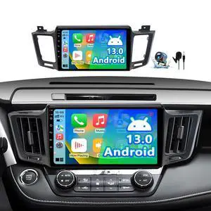 Car Stereo Radio Compatible with Toyota RAV4 2013 2014 2015 2016 2017 2018, Android 13 Head Unit,IPS Touch Screen/WiFi/Bluetooth/Wireless Carplay Android Auto/GPS/Mirror Link/AHD Rear Camera(10 Inch) Car Stereo Radio Compatible with Toyota RAV4 2013 2014 2015 2016 2017 2018, Android 13 Head Unit,IPS Touch Screen/WiFi/Bluetooth/Wireless Carplay Android Auto/GPS/Mirror Link/AHD Rear Camera(10 Inch)