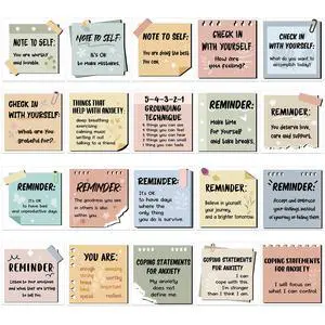 300 Pcs Mental Health Stickers Motivational Affirmation Stickers Mental Health Awareness Items Positive Waterproof Laptop Bottle Feelings Decor for Mindfulness Train Adult Employees(Warm Color) 300 Pcs Mental Health Stickers Motivational Affirmation Stickers Mental Health Awareness Items Positive Waterproof Laptop Bottle Feelings Decor for Mindfulness Train Adult Employees(Warm Color)