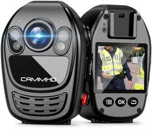 YX1-128G 2K/1440P Body Camera Support Video Audio Image, 3500mAh Battery Work 12hrs, Night Vision and 2.0IN Screen Easy to Playback, Data-encrypted Body Cam for Police and Personal YX1-128G 2K/1440P Body Camera Support Video Audio Image, 3500mAh Battery Work 12hrs, Night Vision and 2.0IN Screen Easy to Playback, Data-encrypted Body Cam for Police and Personal