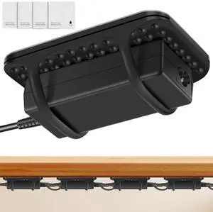 4 PACK Laptop Charger Holder Under Desk Power Brick Mount with Adhesive | Universal Silicone Flexible Non-Slip Power Adapter Organizer with Ventilated Design for Home, Office, Gaming Desk Dorm, Black 4 PACK Laptop Charger Holder Under Desk Power Brick Mount with Adhesive | Universal Silicone Flexible Non-Slip Power Adapter Organizer with Ventilated Design for Home, Office, Gaming Desk Dorm, Black