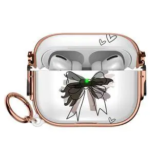 for Apple Airpods Pro 3 case(2025) with Safety Lock,Compatible Airpods Pro 3rd Generation case Cover,for Cute AirPods Pro Case for Women Girly with Keychain-Black Bow for Apple Airpods Pro 3 case(2025) with Safety Lock,Compatible Airpods Pro 3rd Generation case Cover,for Cute AirPods Pro Case for Women Girly with Keychain-Black Bow