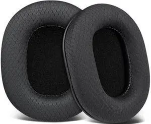 Mesh Earpads for ATH M50X Headphones - Black | for Audio Technica M50X/M40X/M30X/M20X/MSR7/SX1 Monitor Headphones Mesh Earpads for ATH M50X Headphones - Black | for Audio Technica M50X/M40X/M30X/M20X/MSR7/SX1 Monitor Headphones