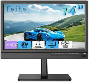 14 inch Small Kitchen TVDigital ATSC Tuner, HDMI/USB/TF/Headphone Ports, Remote Control for Kitchen/Bedroom/RV 14 inch Small Kitchen TVDigital ATSC Tuner, HDMI/USB/TF/Headphone Ports, Remote Control for Kitchen/Bedroom/RV