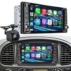 Plug&Play Car Radio for Toyota 4Runner 2003-2009,for Tundra 2003-2006, for Sequoia 2003-20077 Inch IPS Touch Screen with Wireless CarPlay&Android Auto&Mirror Link Bluetooth AM/FM Backup Camera Plug&Play Car Radio for Toyota 4Runner 2003-2009,for Tundra 2003-2006, for Sequoia 2003-20077 Inch IPS Touch Screen with Wireless CarPlay&Android Auto&Mirror Link Bluetooth AM/FM Backup Camera