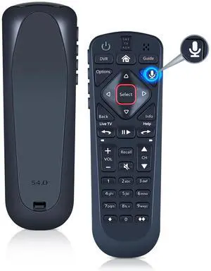 Remote Control for Dish Network Upgraded 54 Series 54.0 54.1 54.2 54.3 UHF | Compatible with The Hopper, Wally, Joey Receivers, with Voice Search Function Remote Control for Dish Network Upgraded 54 Series 54.0 54.1 54.2 54.3 UHF | Compatible with The Hopper, Wally, Joey Receivers, with Voice Search Function