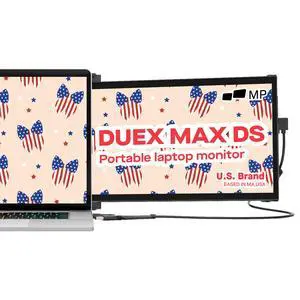 Mobile Pixels New Duex Max DS 14.1'' FHD 1080p Laptop Screen Extender | USB Type-C/HDMI Ports, Portable Monitor for 14'' to 17 Inch Laptops, Coatible with macOS/Windows/Apple/Android/Switch Mobile Pixels New Duex Max DS 14.1'' FHD 1080p Laptop Screen Extender | USB Type-C/HDMI Ports, Portable Monitor for 14'' to 17 Inch Laptops, Coatible with macOS/Windows/Apple/Android/Switch