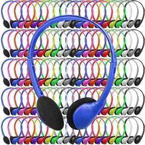 200 Pack Headphones Bulk Earphones for Adults with 3.5 mm Plug Wired on Ear for Church Christian Sunday School Library(Multicolor) 200 Pack Headphones Bulk Earphones for Adults with 3.5 mm Plug Wired on Ear for Church Christian Sunday School Library(Multicolor)