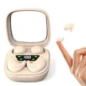 Flat Sleep Mini Invisible Small Tiny Earbuds Wireless Bluetooth Ear Buds for Sleeping Headphones Micro Smallest Discreet Sleep Earbuds Earphones for Side Sleepers, Small Ears Canals Women, Work Flat Sleep Mini Invisible Small Tiny Earbuds Wireless Bluetooth Ear Buds for Sleeping Headphones Micro Smallest Discreet Sleep Earbuds Earphones for Side Sleepers, Small Ears Canals Women, Work