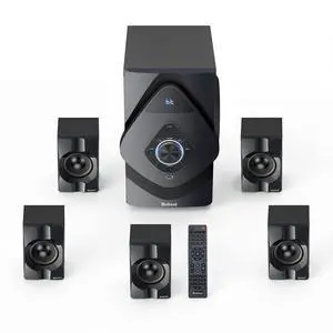 Home Theater System Wireless Rear Satellite Speakers | 800W 6.5 inch Subwoofer 5.1/2.1 Channel Surround Sound Systems with ARC Optical Bluetooth Input Home Theater System Wireless Rear Satellite Speakers | 800W 6.5 inch Subwoofer 5.1/2.1 Channel Surround Sound Systems with ARC Optical Bluetooth Input