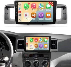 2+32GB Car Radio for Toyota Corolla 2003 2004 2005 2006 2007 2008 | Upgraded Android 12 Car Stereo, 9 Inch IPS Touchscreen Head Unit, 4Core Screen with Camera Carplay Android Auto WiFi GPS FM 2+32GB Car Radio for Toyota Corolla 2003 2004 2005 2006 2007 2008 | Upgraded Android 12 Car Stereo, 9 Inch IPS Touchscreen Head Unit, 4Core Screen with Camera Carplay Android Auto WiFi GPS FM
