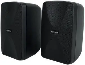 WET-40B 4" 70V Commercial Indoor/Outdoor Wall Speakers Pair Black | IPX55 Rated, 360 Degree Swivel Bracket, Adjustable Tap, 70V or 8 Ohm, Waterproof Terminals, PEI Tweeter, Polypropylene Cone WET-40B 4" 70V Commercial Indoor/Outdoor Wall Speakers Pair Black | IPX55 Rated, 360 Degree Swivel Bracket, Adjustable Tap, 70V or 8 Ohm, Waterproof Terminals, PEI Tweeter, Polypropylene Cone