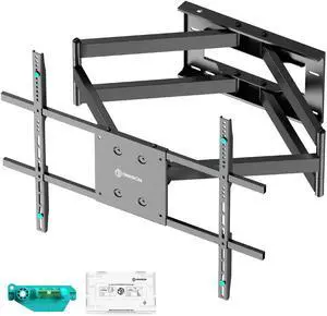 Full Motion TV Wall Mount 42-110", 220 lbs, max VESA 800x600, Black | Heavy duty TV mount, extra long 40.5" extension arm, swivel, tilt, rotation; for home theater, office, retail & signage Full Motion TV Wall Mount 42-110", 220 lbs, max VESA 800x600, Black | Heavy duty TV mount, extra long 40.5" extension arm, swivel, tilt, rotation; for home theater, office, retail & signage