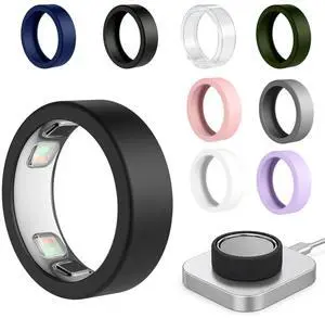 Ring 5 CoverCompatible with Oura Ring Gen 5 Silicone Protector, Anti-Scratch Protective Case, Supports Charging Smart Ring Accessories for Men Women8 Pack Size S Fits 6/7/8 Ring 5 CoverCompatible with Oura Ring Gen 5 Silicone Protector, Anti-Scratch Protective Case, Supports Charging Smart Ring Accessories for Men Women8 Pack Size S Fits 6/7/8