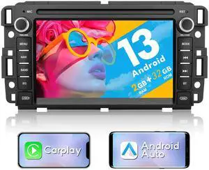 4Core 32GB Car Radio for Chevy Silverado/GMC Sierra Yukon Tahoe 2007-2013 | 7inch Android 13 Stereo with Wireless CarPlay & Android Auto/GPS/Navigation/SWC/FM/BT 5.0/WIFI 4Core 32GB Car Radio for Chevy Silverado/GMC Sierra Yukon Tahoe 2007-2013 | 7inch Android 13 Stereo with Wireless CarPlay & Android Auto/GPS/Navigation/SWC/FM/BT 5.0/WIFI