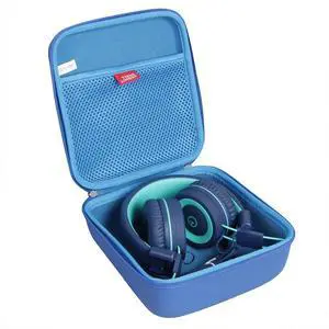 Travel Case for noot Products K11 / Elecder i37 Kids Headphones (Only Case) (Blue) Travel Case for noot Products K11 / Elecder i37 Kids Headphones (Only Case) (Blue)