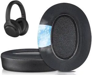 Cooling Earpads for Sony WH-XB900N (Not Fit WH-XB910N) - Black | Also for WH-CH710N/WH-CH720N/WH-RF400/MDR-RF895RK Headphones Cooling Earpads for Sony WH-XB900N (Not Fit WH-XB910N) - Black | Also for WH-CH710N/WH-CH720N/WH-RF400/MDR-RF895RK Headphones