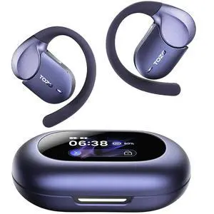 Open X2 Pro AI Smart Open Ear Earbuds, LCD Digital Screen Stereo Sound | AI Assistant & Translates, Motion/Voice Control, Dual-Axis Adjustment, IPX7 Waterproof 36H Bluetooth 6.0 Headphones Open X2 Pro AI Smart Open Ear Earbuds, LCD Digital Screen Stereo Sound | AI Assistant & Translates, Motion/Voice Control, Dual-Axis Adjustment, IPX7 Waterproof 36H Bluetooth 6.0 Headphones