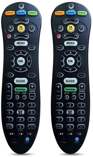 2 Pack S30-S1B Remote Control Replacement for AT&T U-Verse Receiver, Backlit, Easy Setup Multi-Function 2 Pack S30-S1B Remote Control Replacement for AT&T U-Verse Receiver, Backlit, Easy Setup Multi-Function