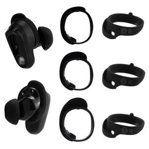 Replacement Ear Wings for Skullcandy Method 360 ANC Earbuds, S/M/L | Anti-Slip Silicone Wingtips Covers Ear Tips with Portable Storage Box (3 Pairs, Black) Replacement Ear Wings for Skullcandy Method 360 ANC Earbuds, S/M/L | Anti-Slip Silicone Wingtips Covers Ear Tips with Portable Storage Box (3 Pairs, Black)