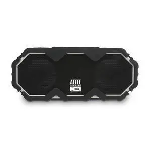 Mini LifeJacket Jolt Bluetooth Speaker with Qi, Wireless, Waterproof, Portable, Speakers, Loud Volume, Strong Bass, Rich Stereo System, Microphone, 16 Hour Battery, 100 ft Range, Gray Mini LifeJacket Jolt Bluetooth Speaker with Qi, Wireless, Waterproof, Portable, Speakers, Loud Volume, Strong Bass, Rich Stereo System, Microphone, 16 Hour Battery, 100 ft Range, Gray