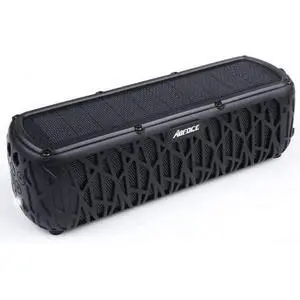 Solar Bluetooth Speaker 60 Hours Play Time 5000mAh Power Bank Outdoor Portable Wireless Dual Speaker with Mic Stereo Sound Bass, for Home, Hiking, Travel, Riding, Beach, Camping-Black Solar Bluetooth Speaker 60 Hours Play Time 5000mAh Power Bank Outdoor Portable Wireless Dual Speaker with Mic Stereo Sound Bass, for Home, Hiking, Travel, Riding, Beach, Camping-Black