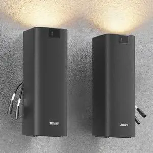 400W Outdoor Bluetooth Speakers with Lights, IP65 Waterproof, AC-Powered Stereo Speaker, Auracast Wireless Multi-Speaker Pairing, Wall Mount Sound System w/Aux for Porch, Patio, Garage, Home 400W Outdoor Bluetooth Speakers with Lights, IP65 Waterproof, AC-Powered Stereo Speaker, Auracast Wireless Multi-Speaker Pairing, Wall Mount Sound System w/Aux for Porch, Patio, Garage, Home