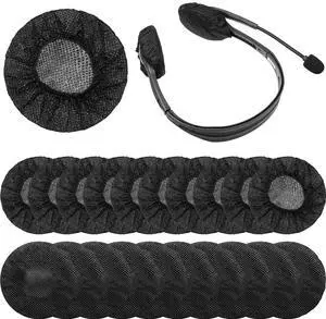 200 Pieces Disposable Headphone Ear Cover Non-Woven Sanitary Earpad Covers for Most On Ear Headphones(S, 6.5 cm/ 2.6 inch,Black) 200 Pieces Disposable Headphone Ear Cover Non-Woven Sanitary Earpad Covers for Most On Ear Headphones(S, 6.5 cm/ 2.6 inch,Black)