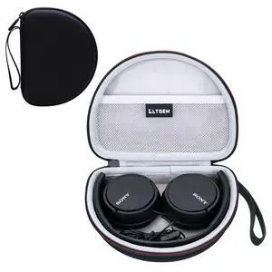 Case for Sony MDR-ZX110/ZX110AP/ZX310AP Wired On-Ear Headphones Gray | Hard Carrying Travel Case for Sony ZX Series MDR-ZX110/ZX110AP/ZX310AP Wired On-Ear Headphones Case for Sony MDR-ZX110/ZX110AP/ZX310AP Wired On-Ear Headphones Gray | Hard Carrying Travel Case for Sony ZX Series MDR-ZX110/ZX110AP/ZX310AP Wired On-Ear Headphones