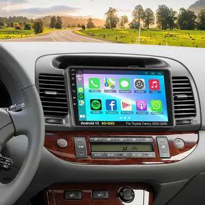 8Core+64GB Car Radio for Toyota Camry 2000-2006(Not Fit JBL) with Wireless Carplay & Android Auto, IPS Touch Screen Camry Stereo with Bluetooth/Voice Control/Backup Camera/WiFi/GPS/SWC/EQ/FM/RDS 8Core+64GB Car Radio for Toyota Camry 2000-2006(Not Fit JBL) with Wireless Carplay & Android Auto, IPS Touch Screen Camry Stereo with Bluetooth/Voice Control/Backup Camera/WiFi/GPS/SWC/EQ/FM/RDS