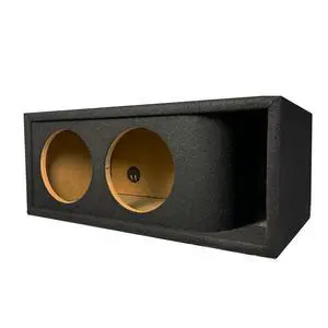 Dual 12 Inch Subwoofer Box Kerf Ported Subwoofer Enclosure Low-Tuned Car Audio Bass Box Pro Series Made in USA Dual 12 Inch Subwoofer Box Kerf Ported Subwoofer Enclosure Low-Tuned Car Audio Bass Box Pro Series Made in USA