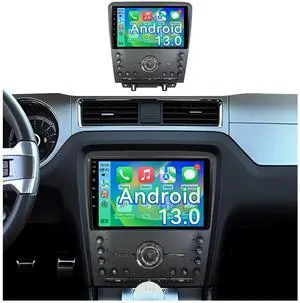 Android 13 Car Stereo Radio Compatible with Ford Mustang 2010 2011 2012 2013 2014,10 Inch Touchscreen Support Wireless CarPlay Android Auto/GPS/WiFi/Bluetooth/Mirror Link/Backup Camera Android 13 Car Stereo Radio Compatible with Ford Mustang 2010 2011 2012 2013 2014,10 Inch Touchscreen Support Wireless CarPlay Android Auto/GPS/WiFi/Bluetooth/Mirror Link/Backup Camera