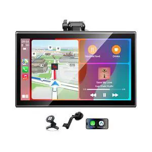 7" Wireless CarPlay and Android Auto Screen with Magnetic Mount | Portrait/Landscape Switch, Portable Car Stereo with Bluetooth, Mirror Link, GPS Navigation, OTA Update, Siri/Google Assistant 7" Wireless CarPlay and Android Auto Screen with Magnetic Mount | Portrait/Landscape Switch, Portable Car Stereo with Bluetooth, Mirror Link, GPS Navigation, OTA Update, Siri/Google Assistant