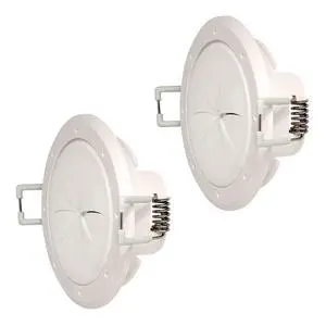 Construct Pro SpeedyZ Spring-Lock 2 Cable Pass Through Port (White/Pair) Construct Pro SpeedyZ Spring-Lock 2 Cable Pass Through Port (White/Pair)