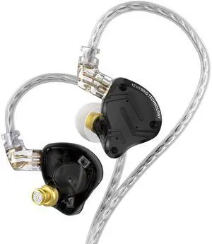 KZ ZS10 PRO X in Ear Monitor Headphones, Upgrade 4BA+1DD Hybrid Driver IEM Earphones, HiFi Metal Wired Gaming Earbuds, for Singers Bass Player Drummers Guitarist Musicians Dj (with Mic,Black) KZ ZS10 PRO X in Ear Monitor Headphones, Upgrade 4BA+1DD Hybrid Driver IEM Earphones, HiFi Metal Wired Gaming Earbuds, for Singers Bass Player Drummers Guitarist Musicians Dj (with Mic,Black)